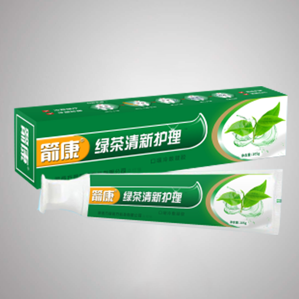 箭康 绿茶清新护理牙膏 （口咽冷敷凝胶）