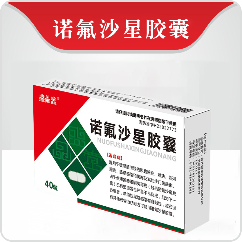 盛品堂 诺氟沙星胶囊